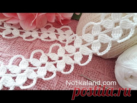 Crochet Easy Lace Ribbon #2 Crochet Tape