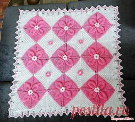 Пледик спицами... - Страна Мам