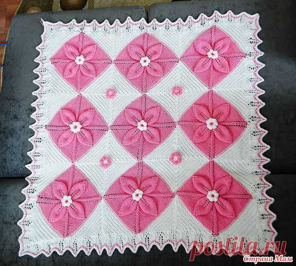 Пледик спицами... - Страна Мам