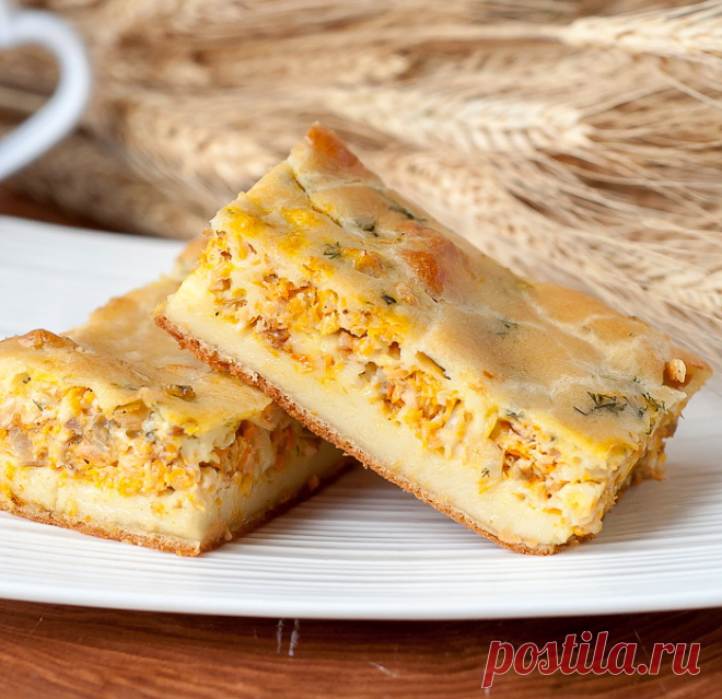 Рыбный пирог из жидкого теста
Вкуснейший пирог из жидкого блинного теста с начинкой из жареной красной рыбы, моркови и репчатого лука.