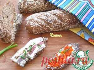 Ржано-пшеничный багет на солоде - кулинарный рецепт