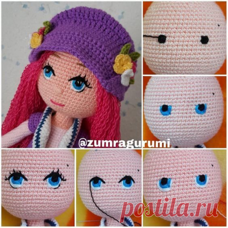#игрушечное_дело@mgknit #копилка_МК@mgknit 

ВЫШИВАЕМ ГЛАЗКИ