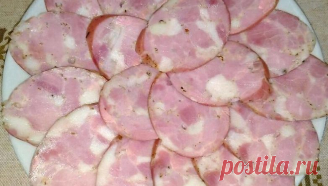 Домашняя рубленая колбаса &ndash; Новий День