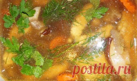 Заливное из осетра и боровиков | Давай поговорим