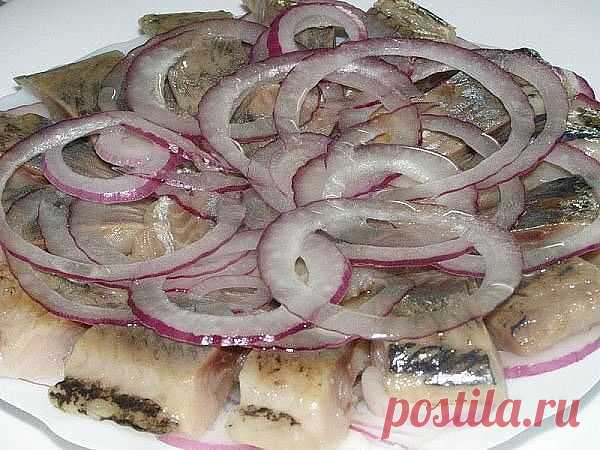 ОЧЕНЬ ВКУСНАЯ СЛАБОСОЛЁНАЯ СЕЛЬДЬ С ГОРЧИЦЕЙ!!!
