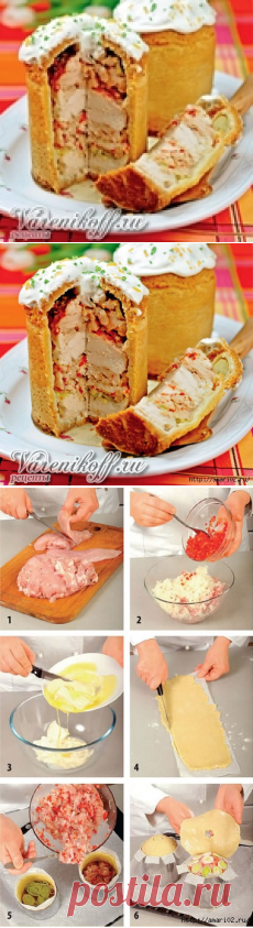 Жаркое из курицы к Пасхе