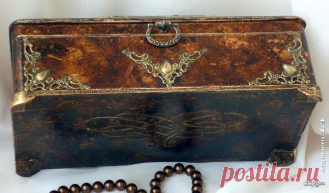 Декупаж - Сайт любителей декупажа - DCPG.RU | Шкатулка из МДФ,возомнившая себя 
