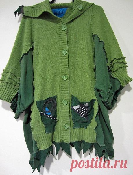 Woodland Fairy Sweater coat fits sizes thru 5x