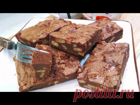 ПРОСТОЙ И ОЧЕНЬ ВКУСНЫЙ ШОКОЛАДНО-БАНАНОВЫЙ ПИРОГ как нежный трюфель УНИКАЛЬНЫЙ РЕЦЕПТ ПИРОГА БРАУНИ - YouTube