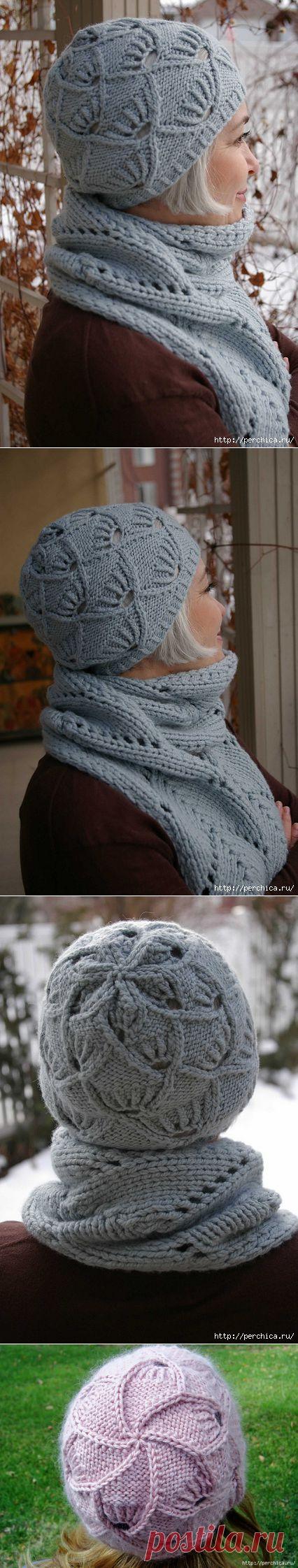 Шапочка спицами от Olga Buraya-Kefelian