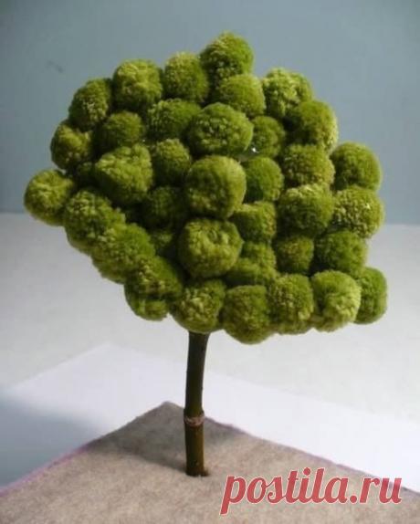 ТОПИАРИЙ  ИЗ  БУБОНЧИКОВ