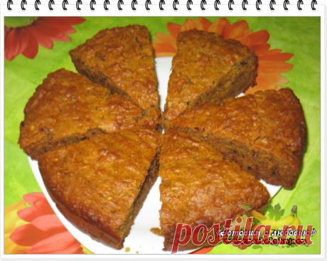 Простой и вкусный рецепт морковного пирога без яиц | Домашняя кулинария
