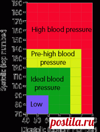 Blood Pressure : Blood pressure chart