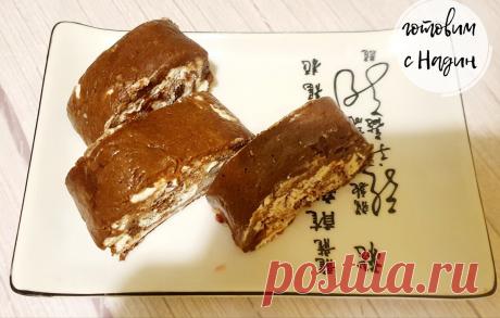 Нежный десерт без выпечки. Рецепт приготовления с фото. | Готовим с Надин! | Дзен