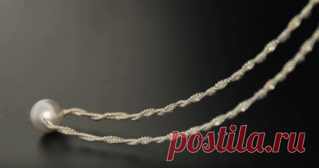 Изящная цепочка из бисера Многие украшения, особенно если речь идет о кулонах, хорошо смотрятся на определенной длины цепочке. Однако далеко не все готовы потратиться на то, чтобы обзавестись идеальной длины цепочкой под каждо...
