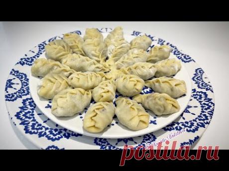 Azərbaycan mətbəxindən GÜRZƏ.Azerbaycan mutfağı kıymalı hıngel.Гюрза.Азербайджанская кухня.Вареники.