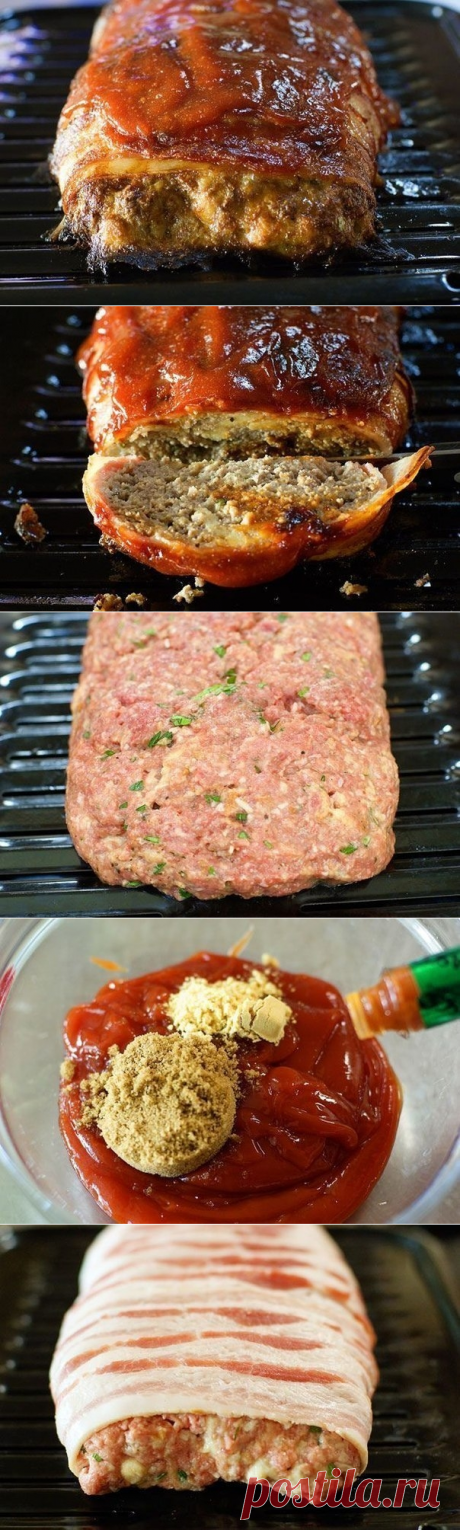 Как приготовить мясной рулет - рецепт, ингридиенты и фотографии