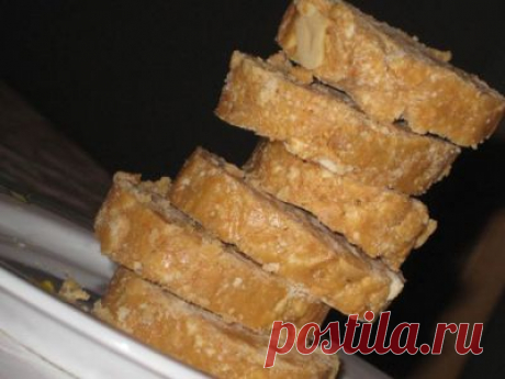 Карамельная колбаска (с конфетами &quot;Коровка&quot;)