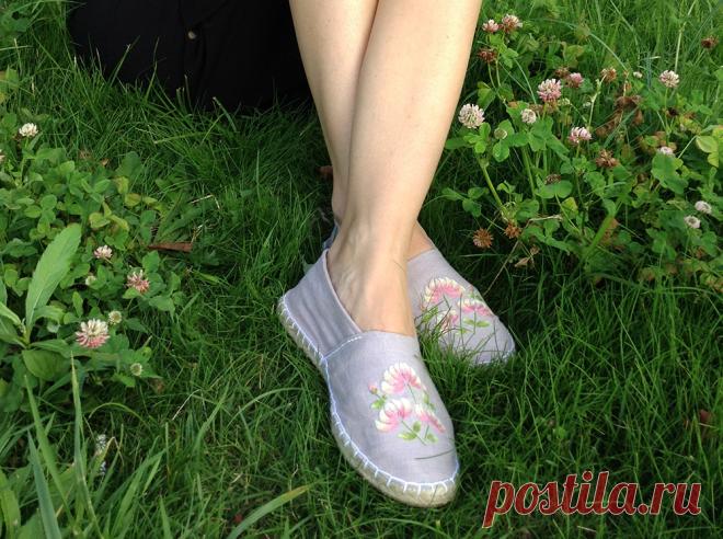 Как сшить эспадрильи своими руками — Мастер-классы на BurdaStyle.ru