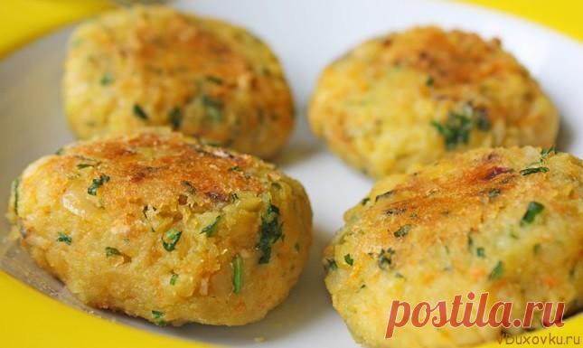 Вегетарианские котлеты из гороха / Вегетарианские и веганские рецепты