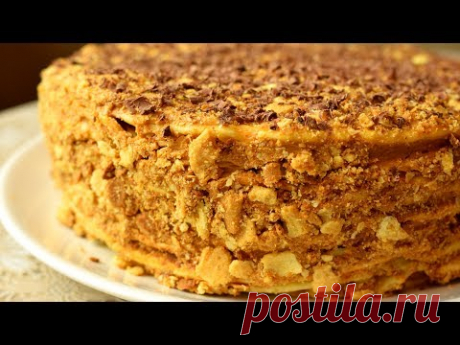 ТОРТ НАПОЛЕОН - САМЫЙ ВКУСНЫЙ РЕЦЕПТ ИЗ ДЕТСТВА Мамины рецепты