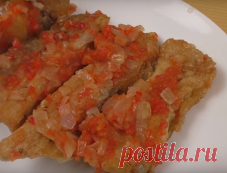 Необычная закуска из жареной рыбки - Четыре вкуса - медиаплатформа МирТесен