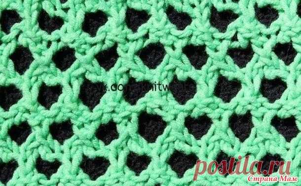 Вязаные модели с узором 