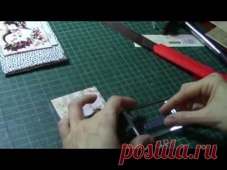 Тканевая обложка на паспорт - Мастер Класс /Скрапбукинг/ Обложки на заказ/