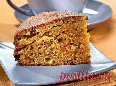 Пирог из тыквы с орехами. Ароматный и невероятно вкусный, он станет украшением любого чаепития!