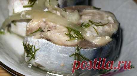Сагудай из скумбрии. Сто раз так делала... Пальчики оближешь.