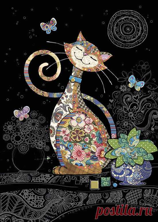 Кошка- это тот же лев, лишь размером поизящней! Jane Crowther/Джейн Кроутер.