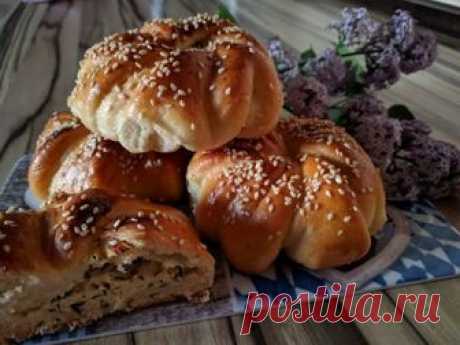 Вика Копытко - #булочки #булочки_з_сиром_і_зеленню...