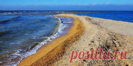 Где на Азовском море песчаные пляжи и вода прозрачная до дна