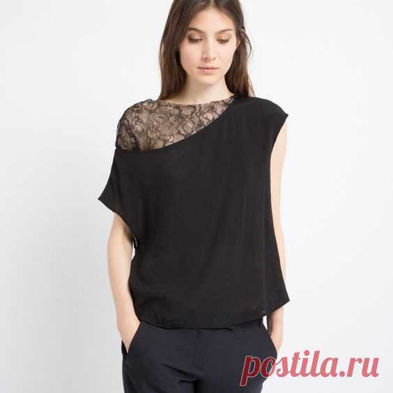 На одно плечо / Футболки DIY / ВТОРАЯ УЛИЦА