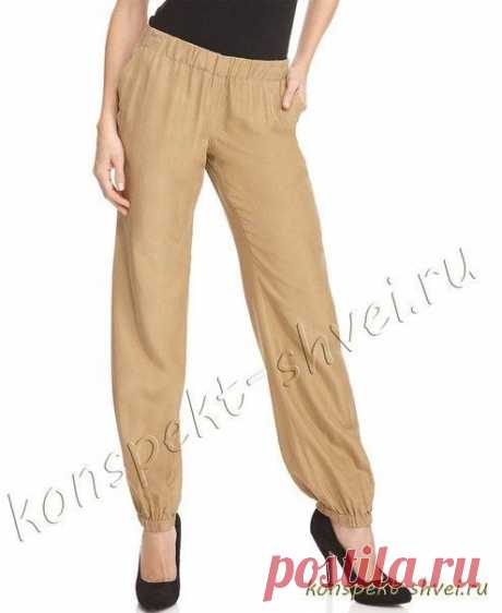 #sewingschool_howto 

● Шьем легко шаровары 

Брюки шаровары можно использовать как пляжную, повседневную или нарядную одежду. Все зависит от того, какую ткань вы выбрали для пошива этого изделия. Это может быть сатин, лен, шифон или креп-атлас.