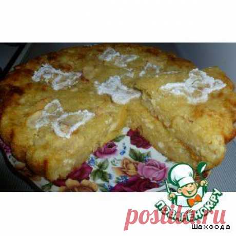 Творожная шарлотка - кулинарный рецепт