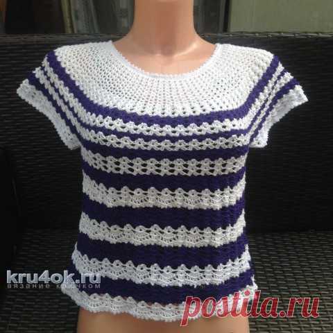 Вязание-крючок БЛУЗКИ