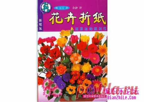 花卉趣味折纸大全，花卉折纸速学图解-编织乐论坛