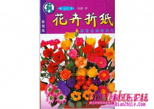 花卉趣味折纸大全，花卉折纸速学图解-编织乐论坛