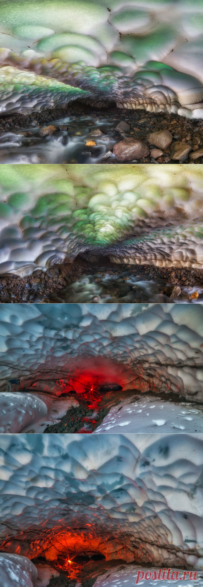 35PHOTO - Андрей Грачев - Снежные пещеры Камчатки.