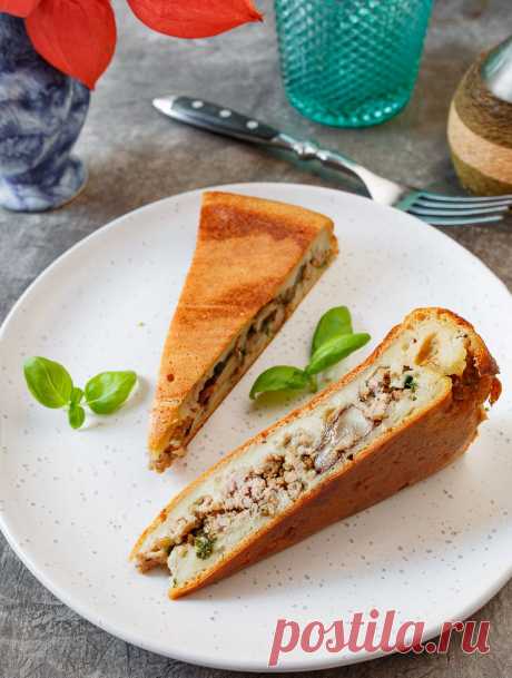 Заливной картофельный пирог с грибами и мясом на Вкусном Блоге Заливной картофельный пирог с грибами и мясом - вкусные проверенные рецепты, подбор рецептов по продуктам, консультации шеф-повара, пошаговые фото, списки покупок на VkusnyBlog.Com