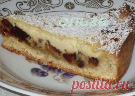 Сочный пирог с финиками : Готовим вместе с Ольгой К.