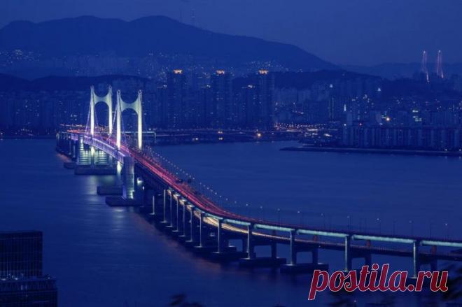 Самые красивые снимки ночных городов планеты / Всё самое лучшее из интернета