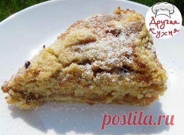 Вкусный насыпной чешский яблочный ПИРОГ - Простые рецепты Овкусе.ру