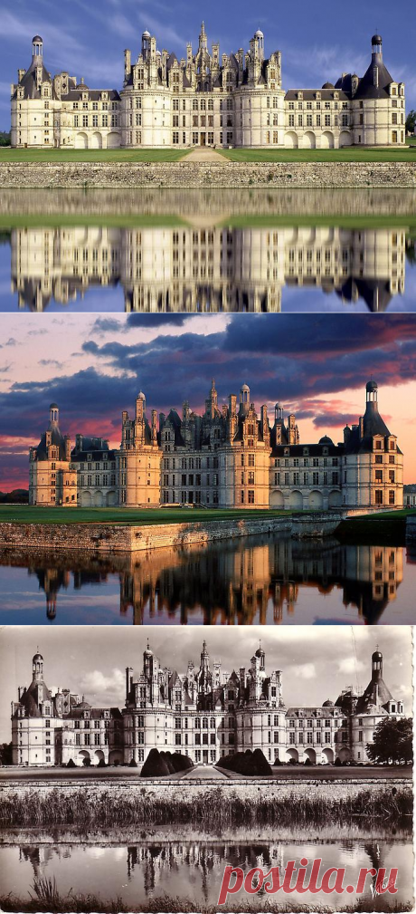 ФРАНЦИЯ - ЗАМОК ШАМБОР .