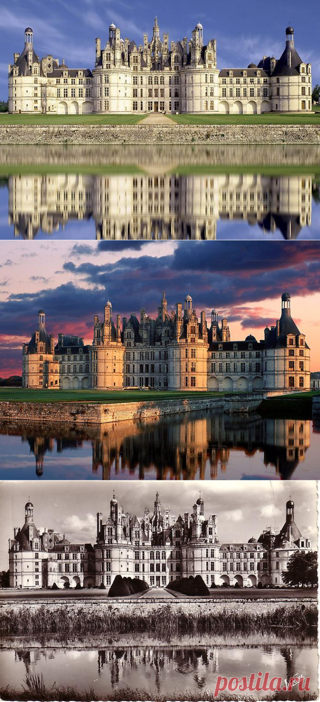 ФРАНЦИЯ - ЗАМОК ШАМБОР .