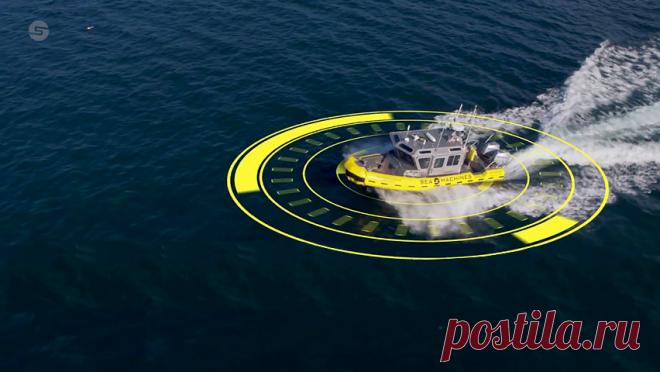 Roboats (робоаты) - беспилотные корабли и катера компании Sea Machines из Бостона
