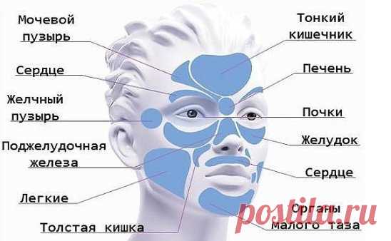 Как узнать о своих болезнях по лицу?