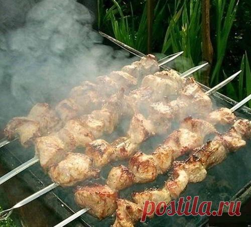 Маленькая хитрость при приготовлении шашлыка