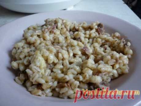 Перловка с тушенкой в мультиварке рецепт на каждый день